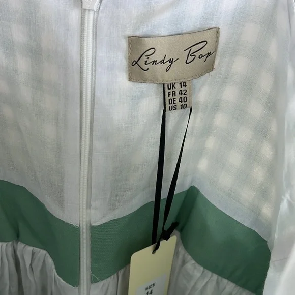 𝅺nwt gingham Modcloth dress - Picture 2 of 4